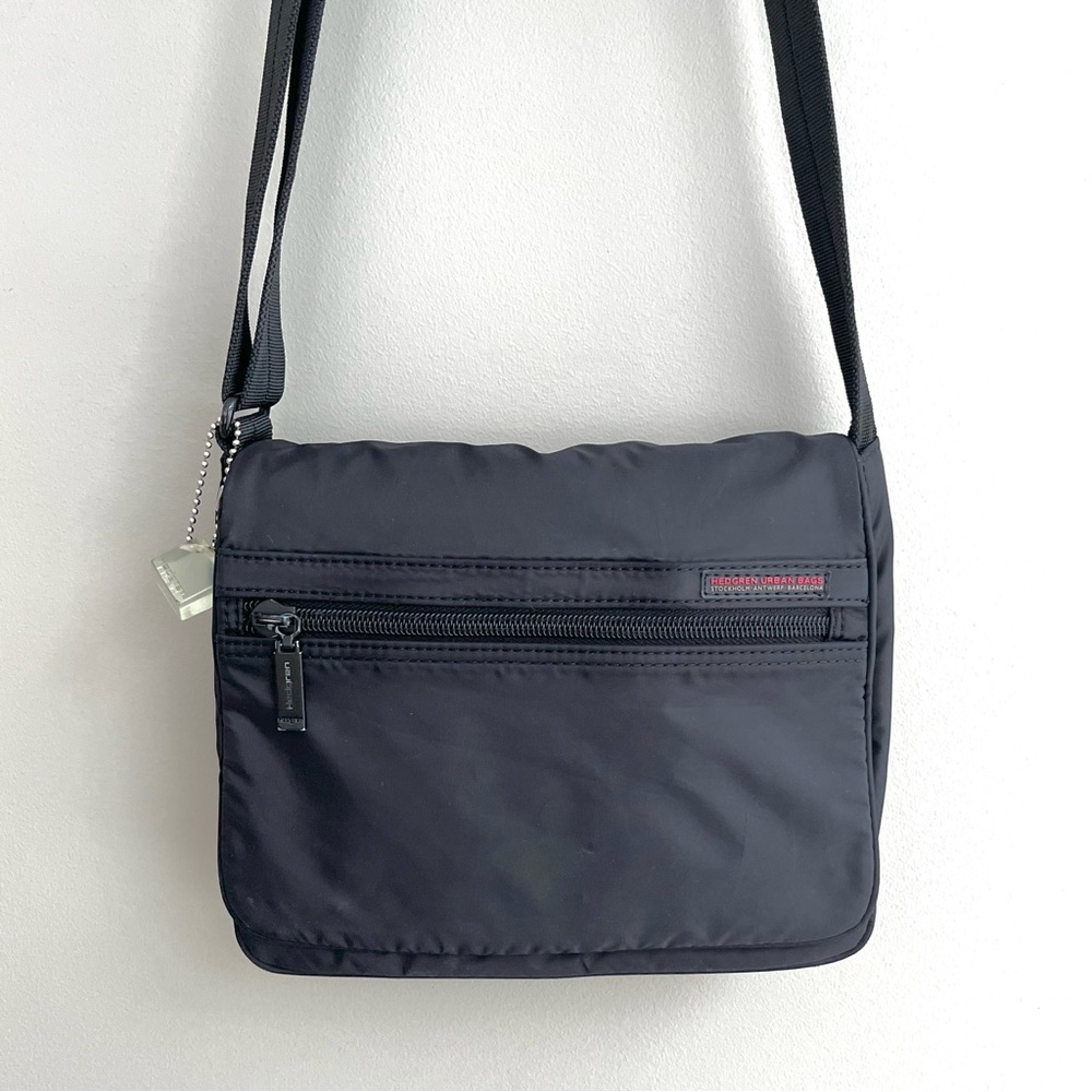 Hedgren black cross body bag